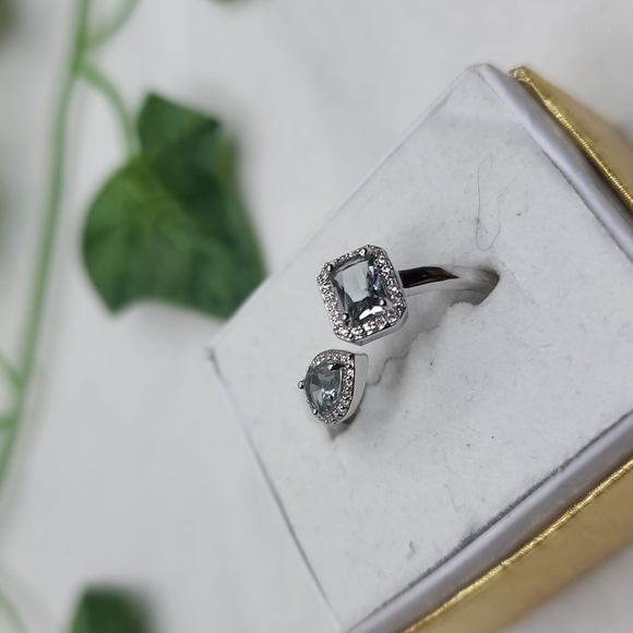 NWT SMOKEY QUARTZ RING - Picture 7 of 9